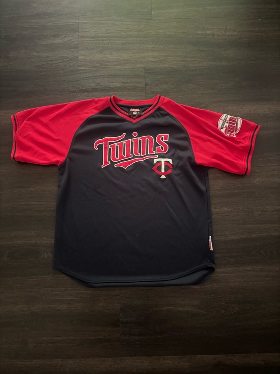 Stitches Other - Minnesota Twins Jersey Baseball MLB Shirt Stilches Mens Size L